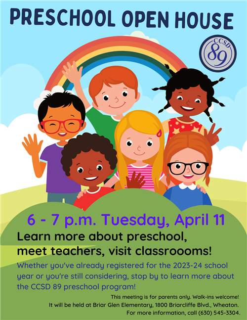 preschool open house